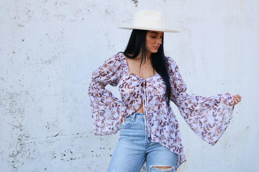 Madison Floral Flowy Top